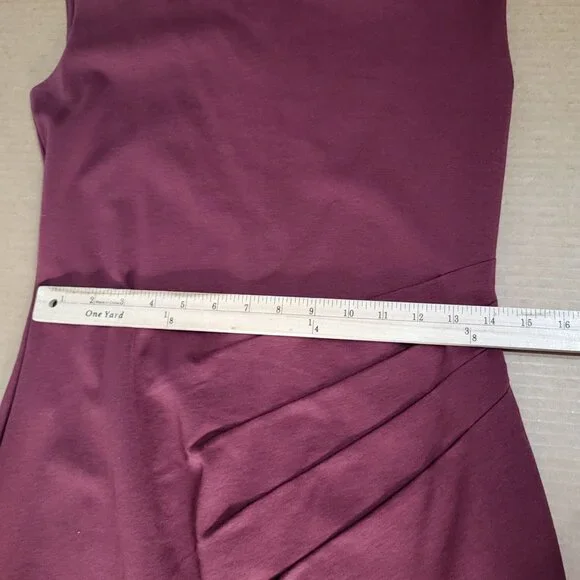 Boden Womens' SZ 6R Natalie Ponte Dress Cowl Neck Cap Sleeve Fitted Lined - Picture 9 of 16